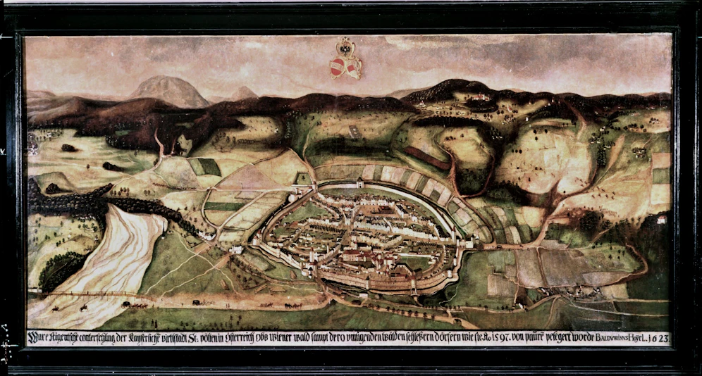 Dieses Gemälde von Balduin Hoyel ist ein Highlight bei der Sonderausstellung in St. Pölten.