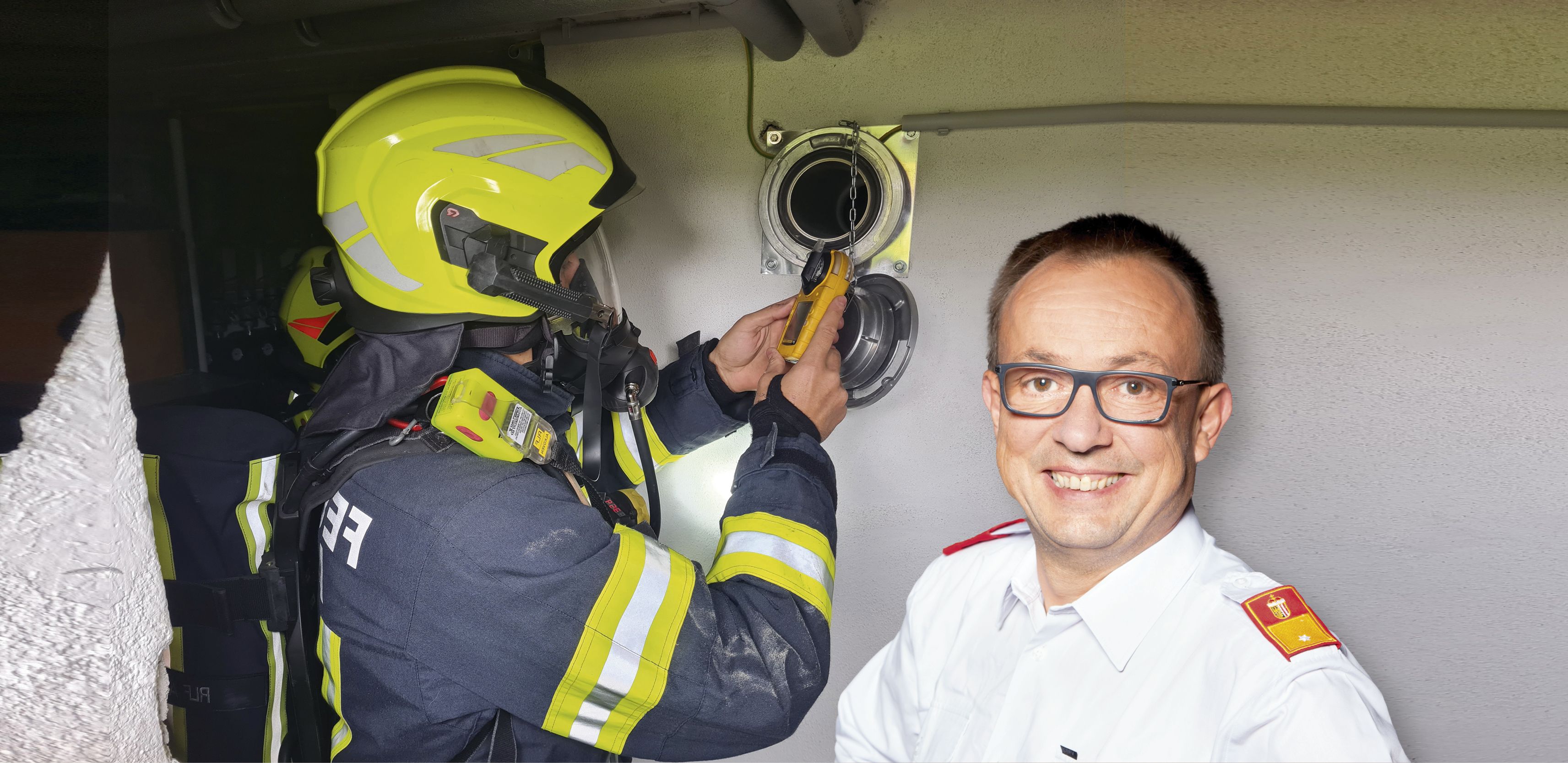 Es war ein ungewöhnlicher Einsatz für Feuerwehrler Hermann Kollinger: In Alkoven wurde feuchtes Heizmaterial beinahe zur tödlichen Falle.