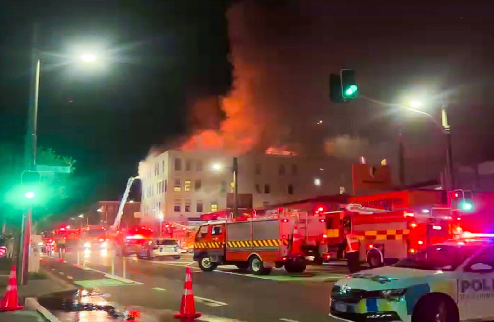 Bei dem Großbrand in Wellington wurden laut ersten Informationen mindestens zehn Personen getötet.