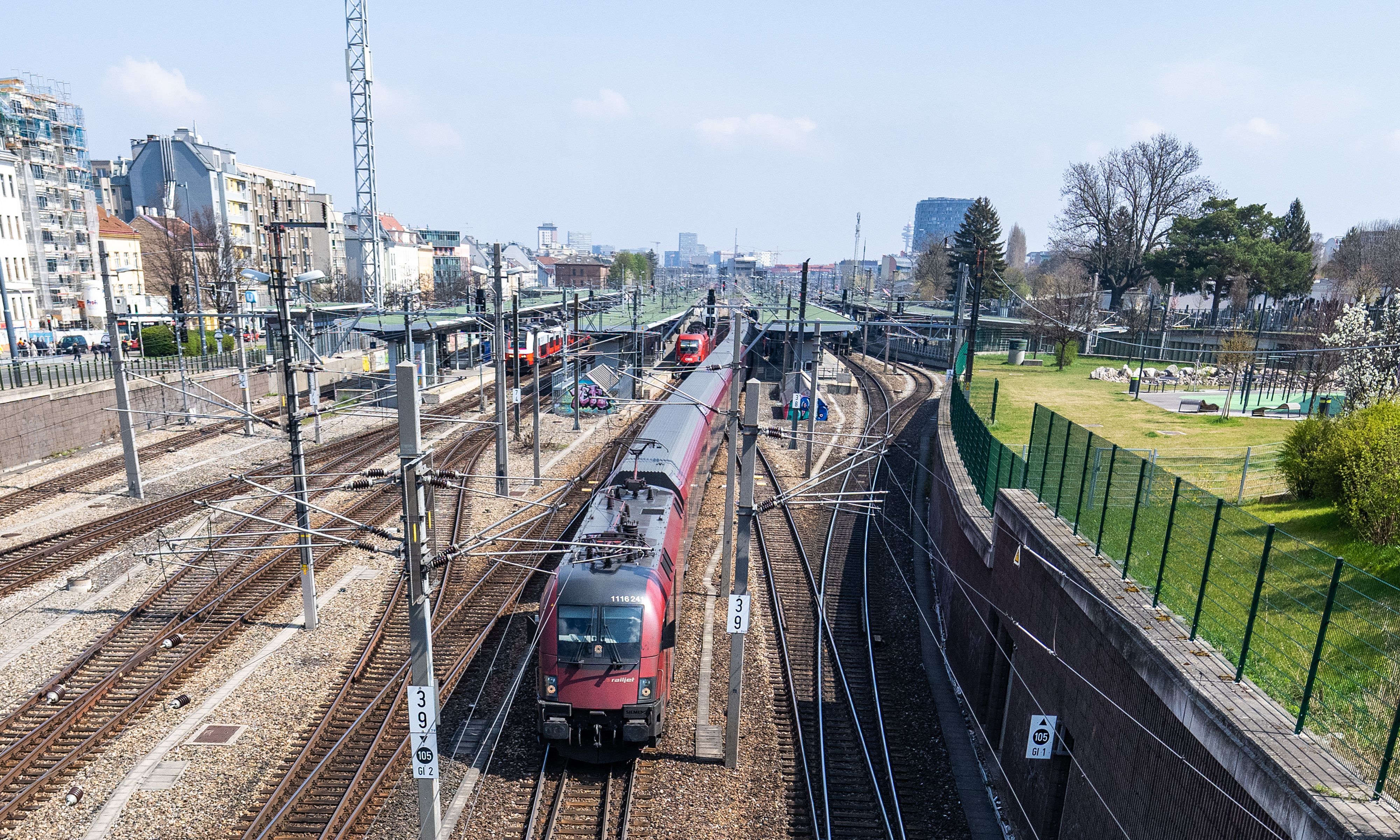 Der Vorfall passierte in einem Railjet, der von Bregenz nach Wien unterwegs war. 