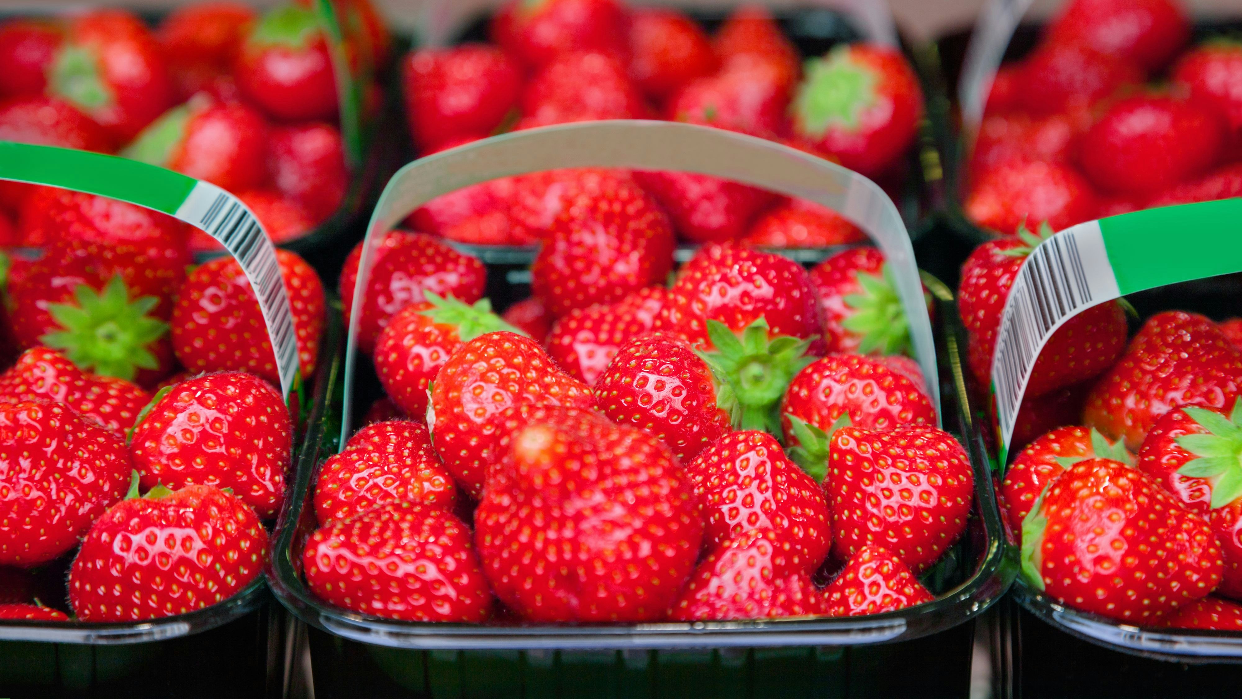 Close up of strawberries
