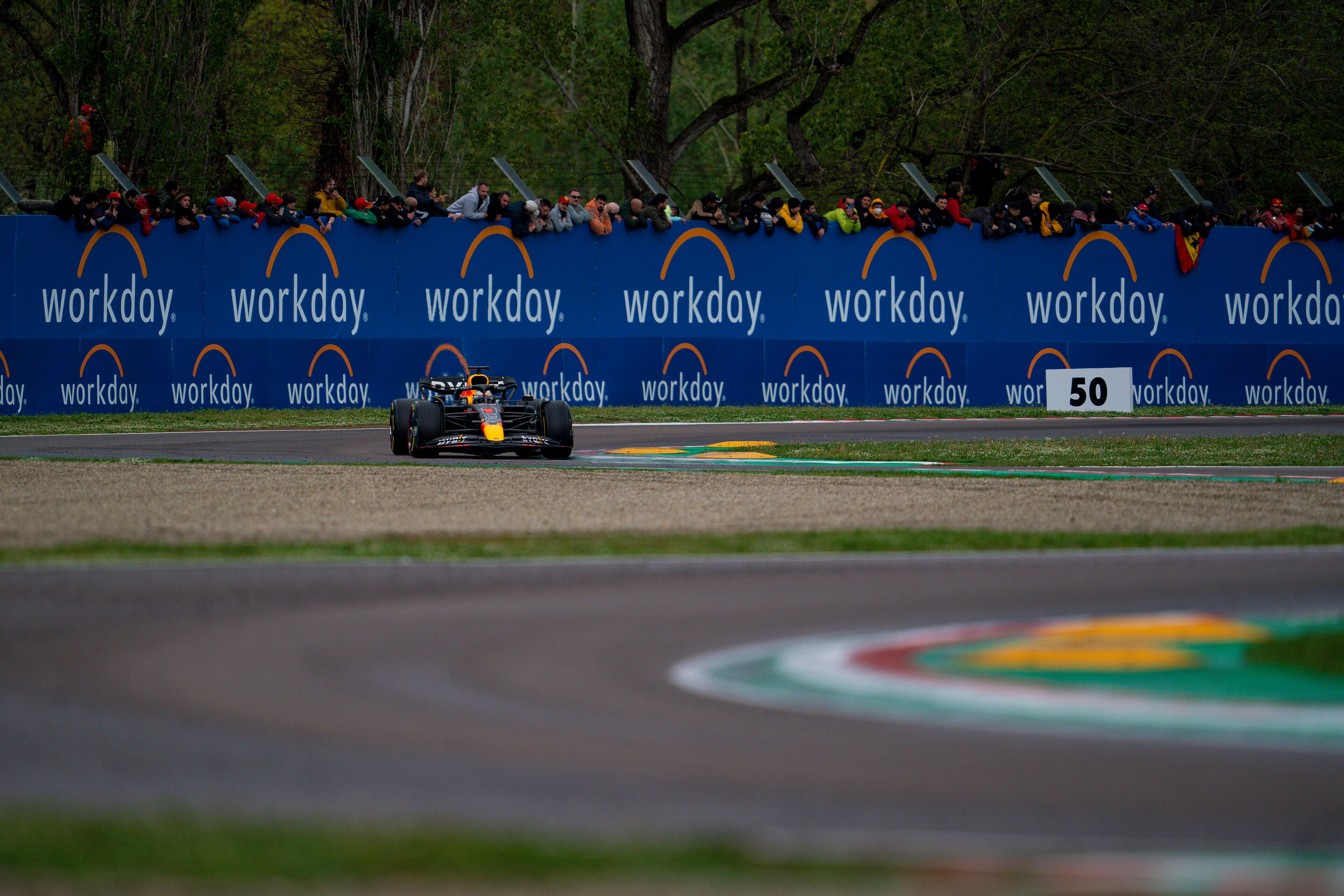 Der Grand Prix von Imola könnte ins Wasser fallen. 