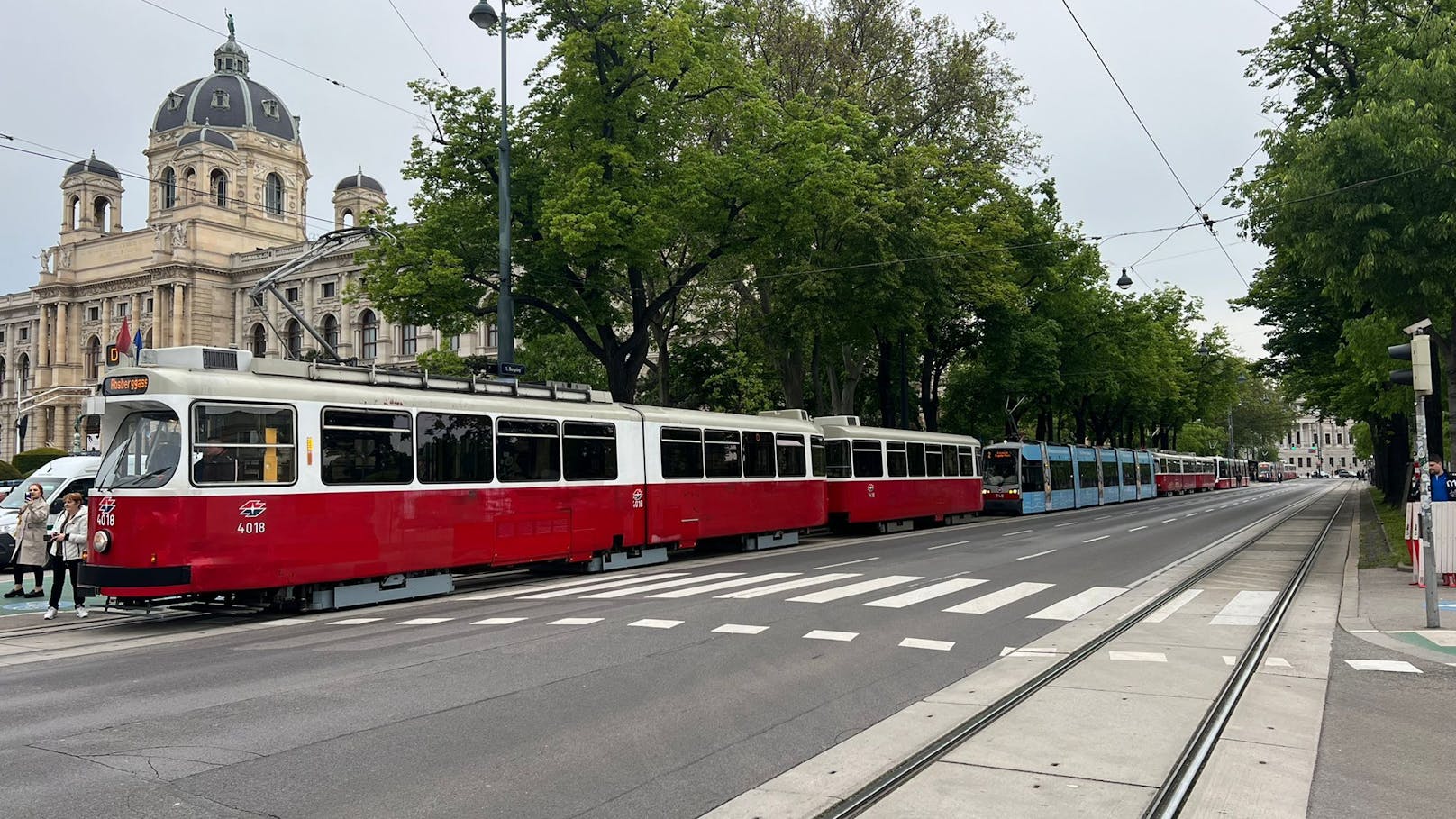 Trans-Demo legt Montagabend die Öffis am Ring lahm