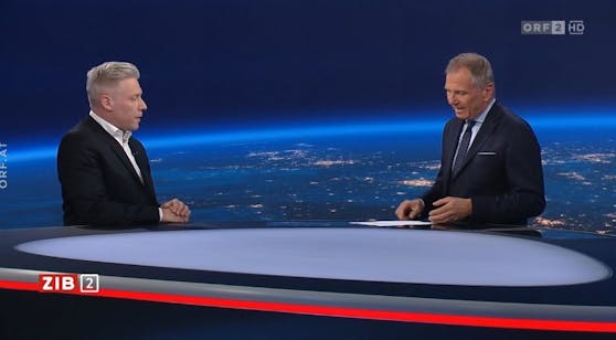 Es gebe weitere Videos, erklärt Julian Hessenthaler im Talk mit ORF-Mann Armin Wolf