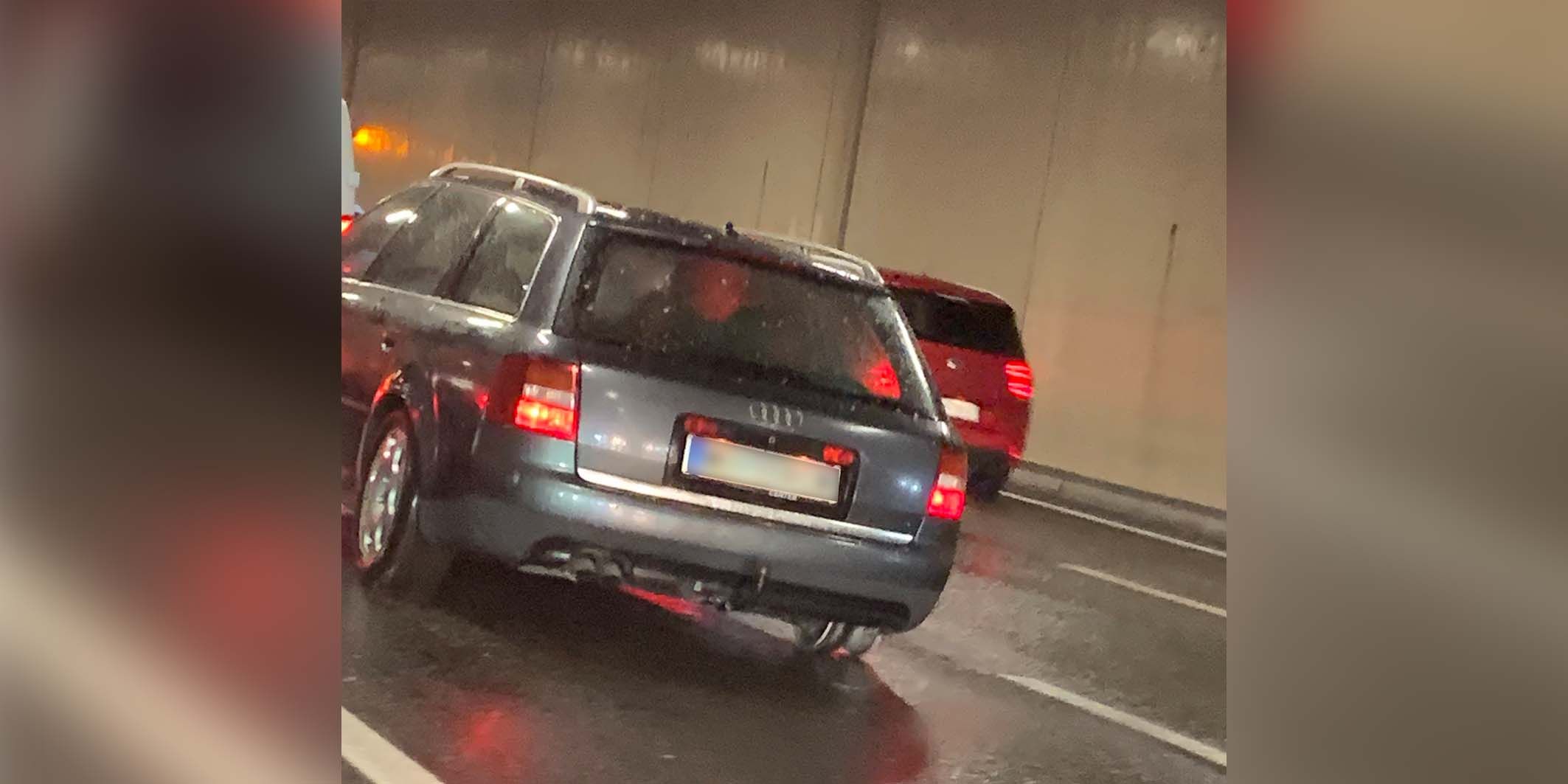Steirer fährt nur auf Felgen durch Wien.