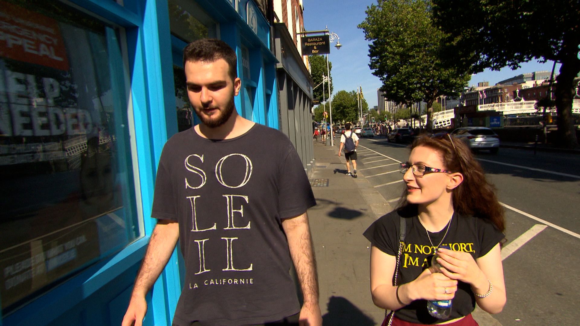 Charbel ist in Dublin erfolgreich auf Frauenjagd. 