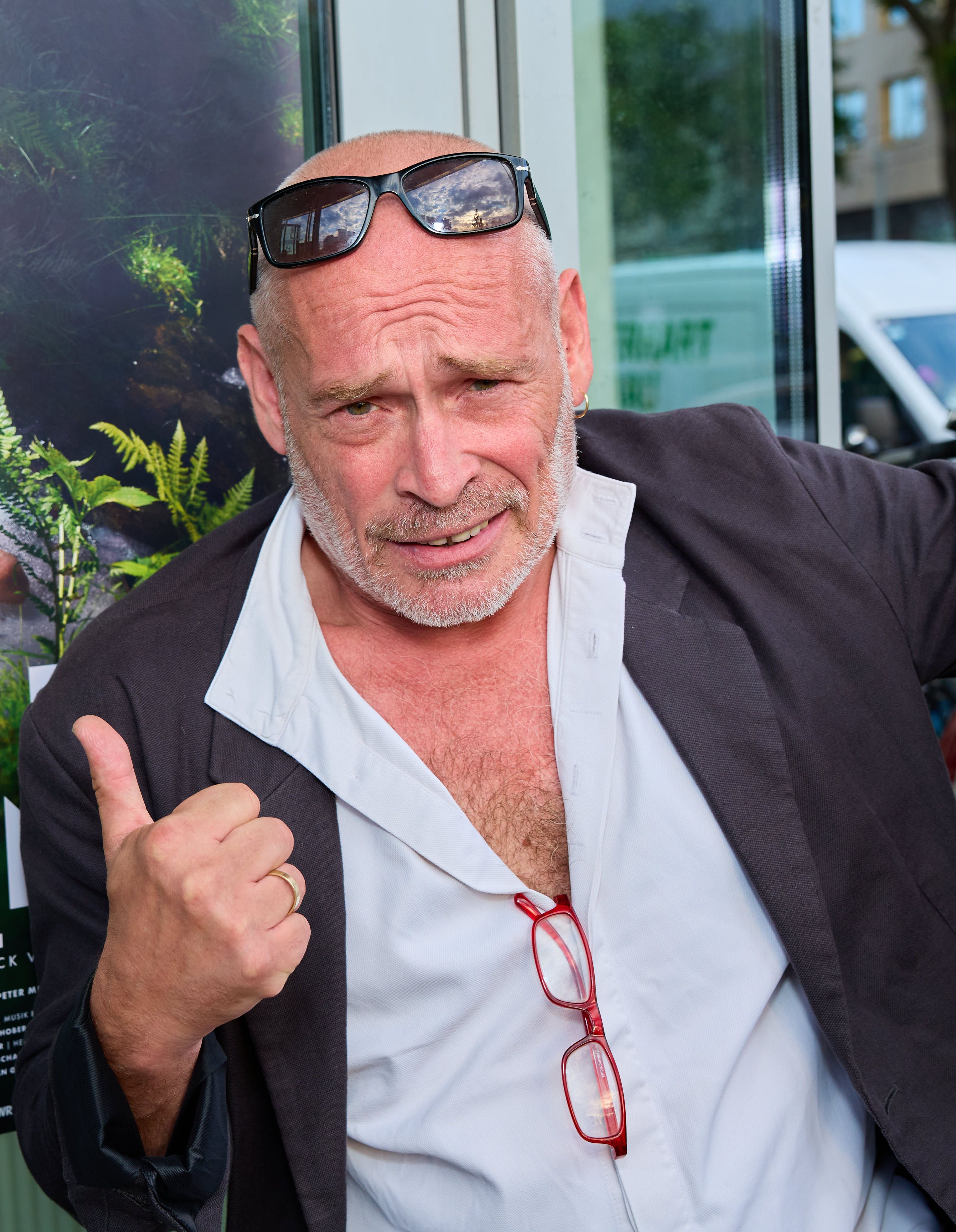 11.8.2022 Wien, Johannes Krisch bei der Kinopremiere "Märzgrund" in der Urania Wien