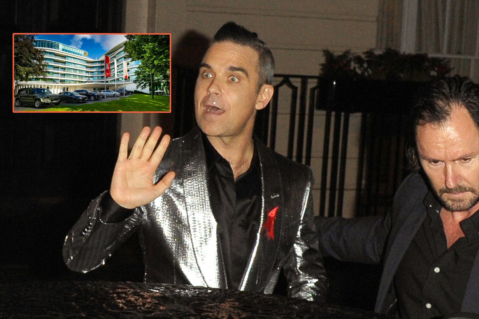 Robbie Williams hinterließ in einem Hamburger Hotel ein ungewöhnliches Andenken. 
