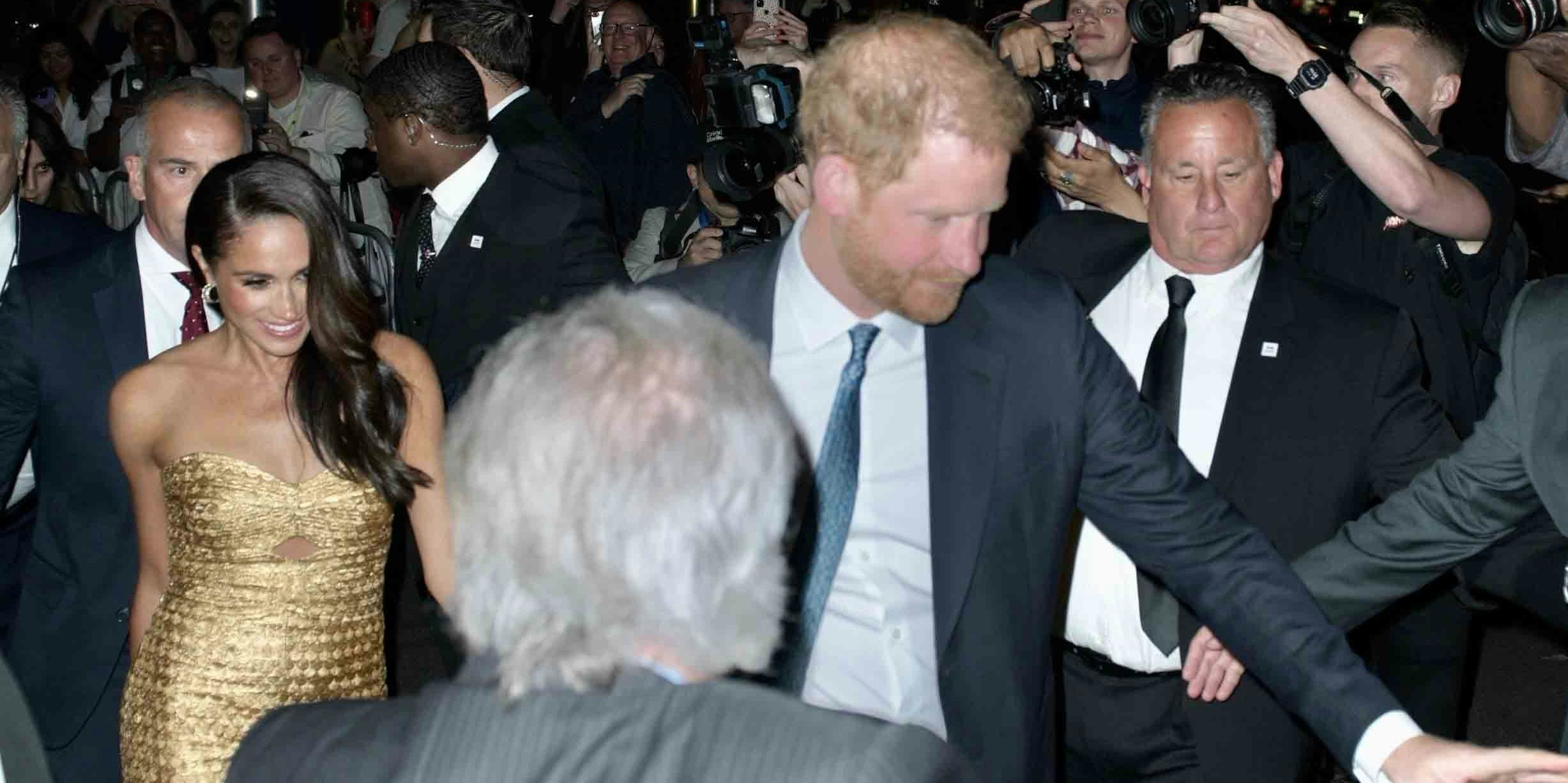 Prinz Harry und Meghan nahmen an den "Women of Vision Awards" teil.