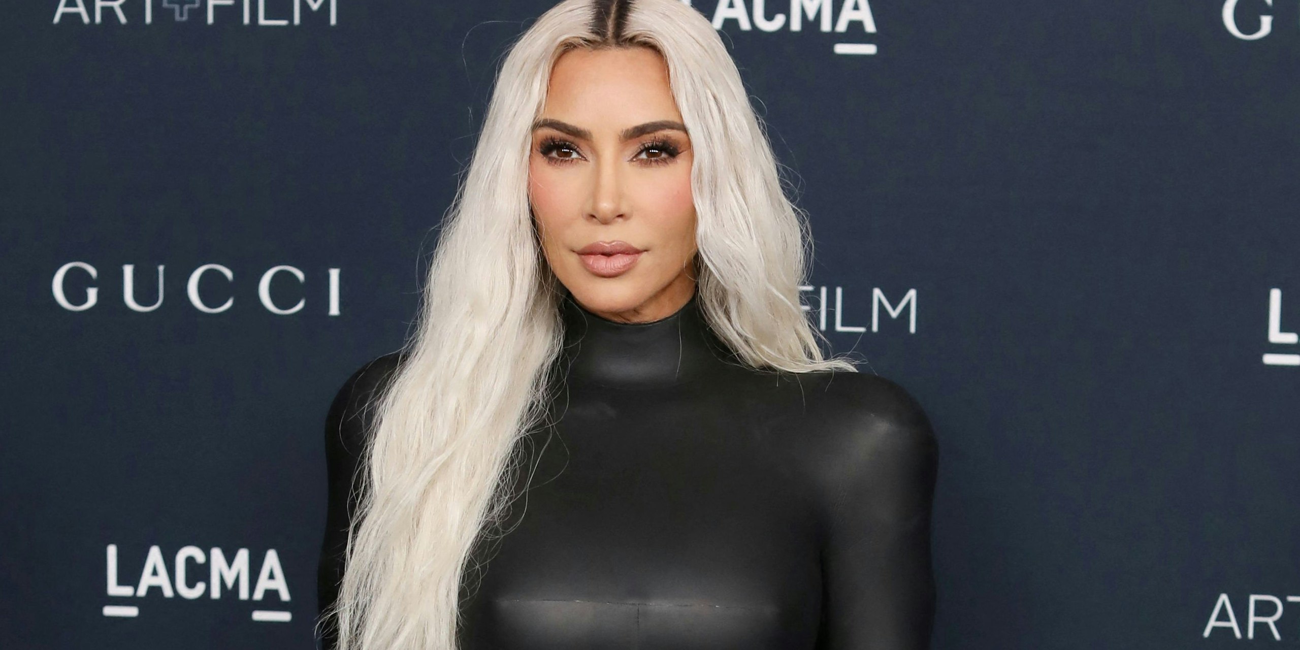 Kim Kardashian poses on the red carpet at the 11th Annual LACMA Art + Film Gala at the Los Angeles County Museum of Art in Los Angeles, California, U.S., November 5, 2022. REUTERS David Swanson 