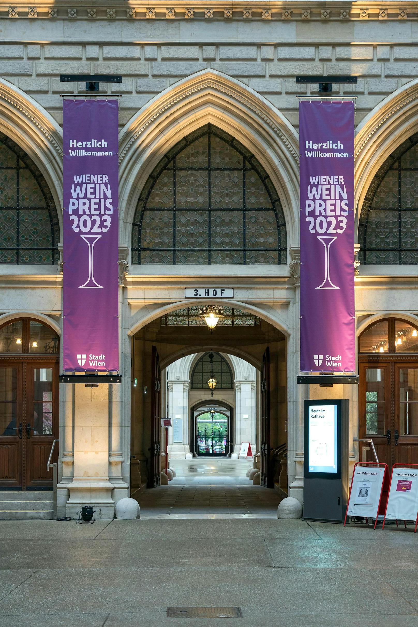 Die Wiener Weinpreis Gala 2023 fand am 16. Mai im Wiener Rathaus statt.