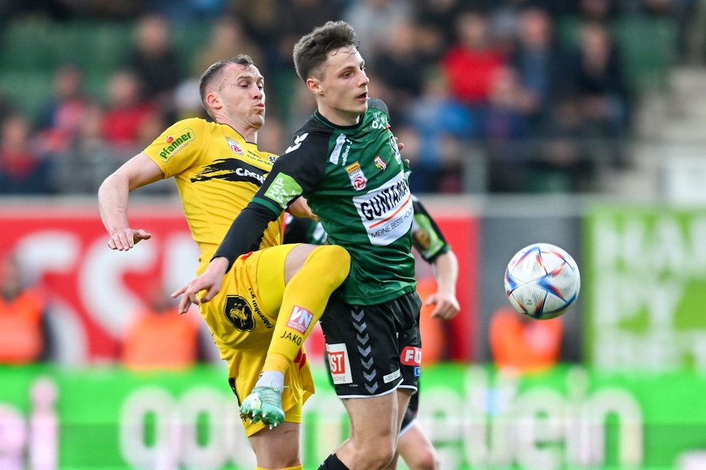 Ried im Keller-Duell gegen Altach. 