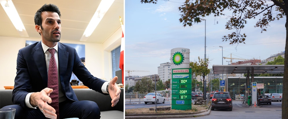 Udo Landbauer spricht im Zuge der geplanten weiteren CO2-Bepreisung von 
