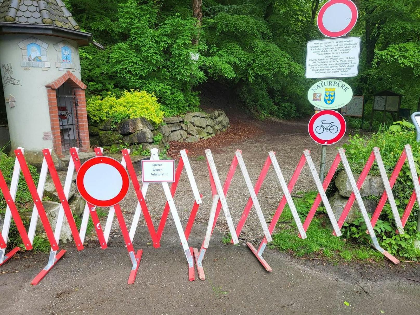 ... sicher aus der Klamm begleitet.