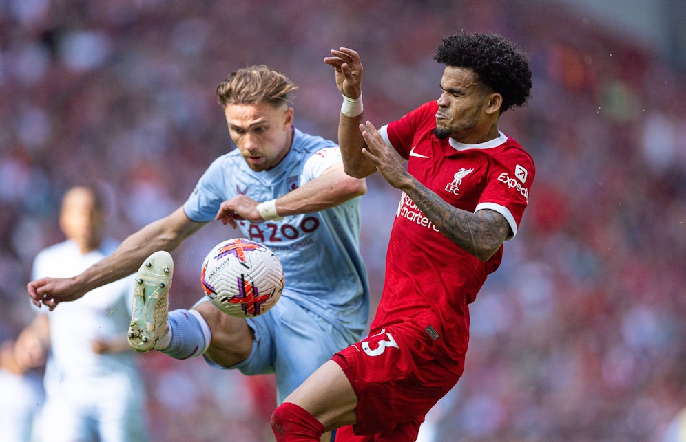 Liverpool kam nicht über ein 1:1 gegen Aston Villa hinaus. 