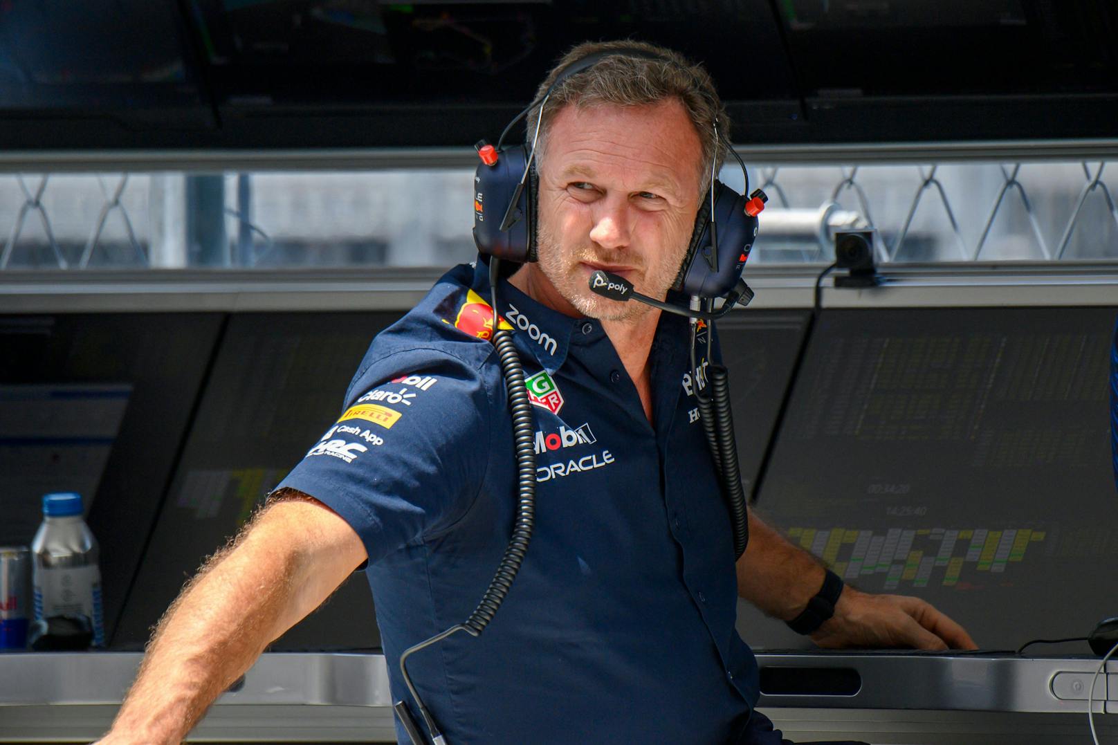 Red-Bull-Boss Christian Horner spricht übeR Daniel Ricciardo. 