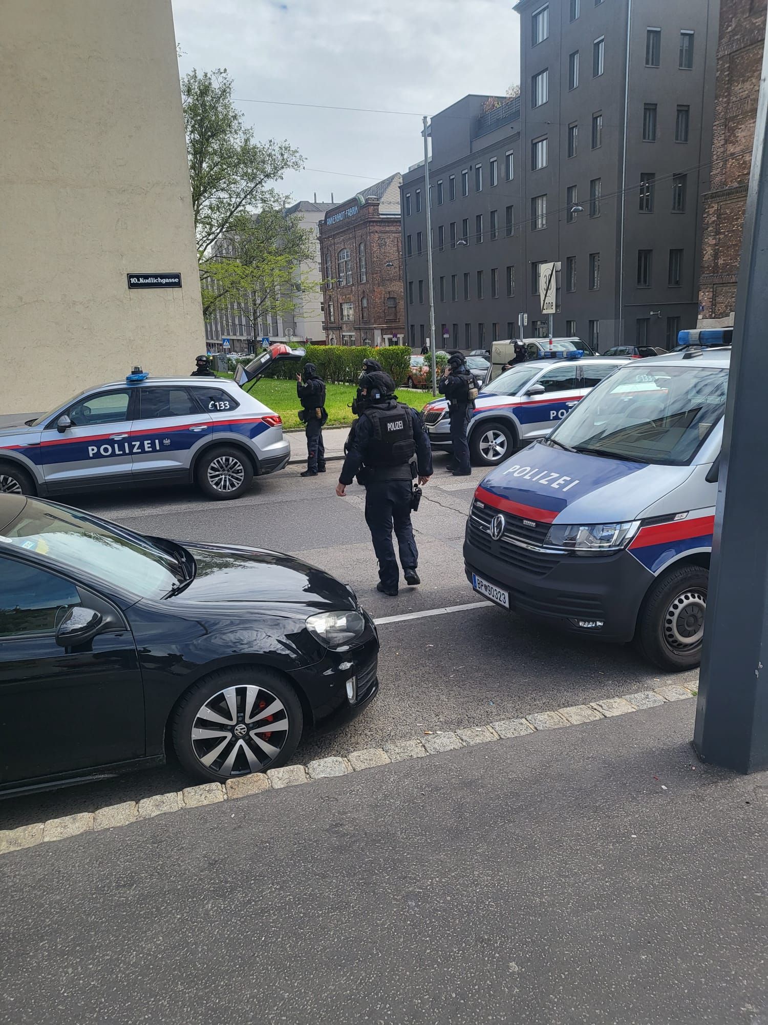 Festnahme am Freitag in Wien. (Symbolfoto)