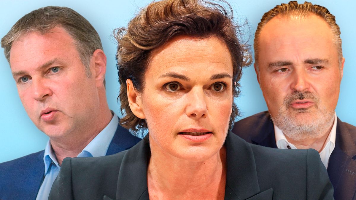 Rittern um den roten Thron: Andreas Babler, Pamela Rendi-Wagner und Hans Peter Doskozil.