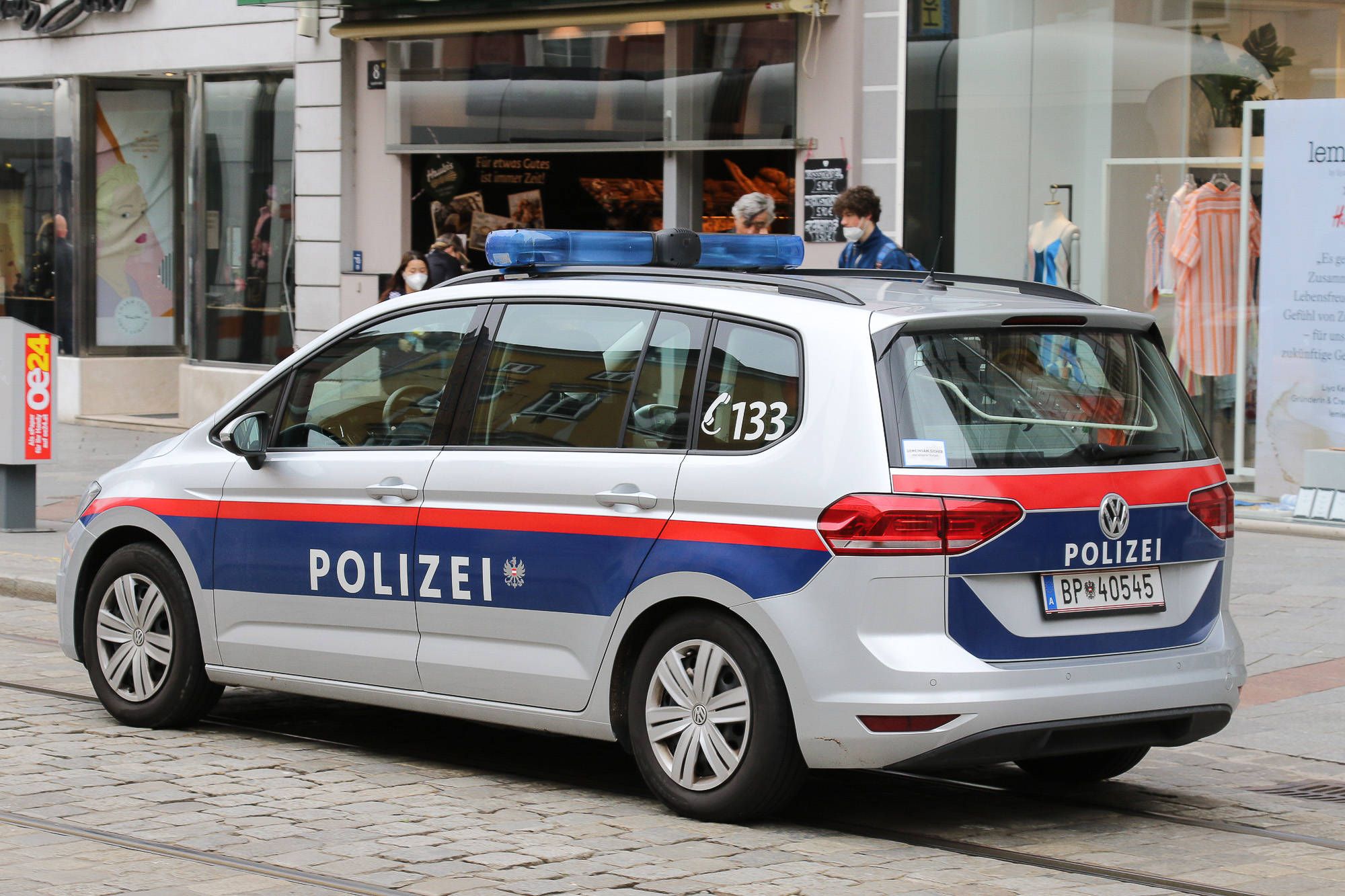 Die Polizei nahm den 34-Jährigen fest. 