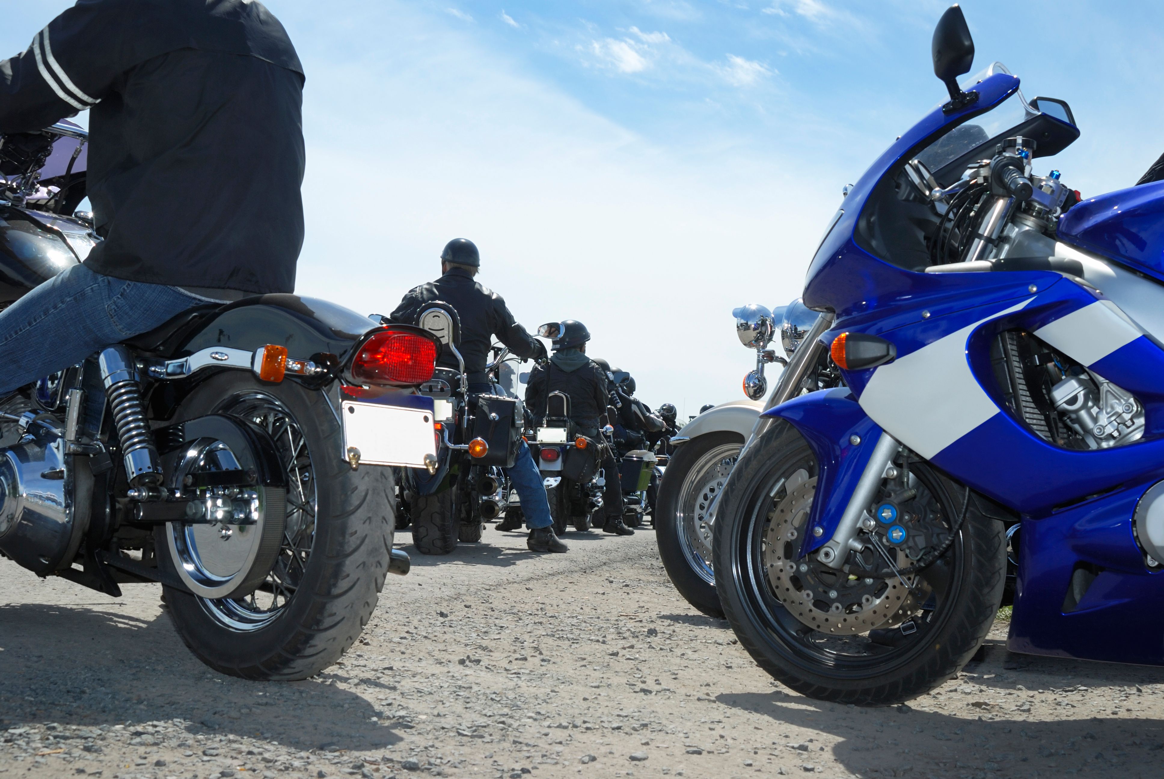 Das Treffen der Motorrad-Freaks endete für einige Teilnehmer unschön. Symbolbild. 