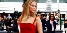 Cannes-Skandal! DAS trug Jennifer Lawrence unterm Kleid