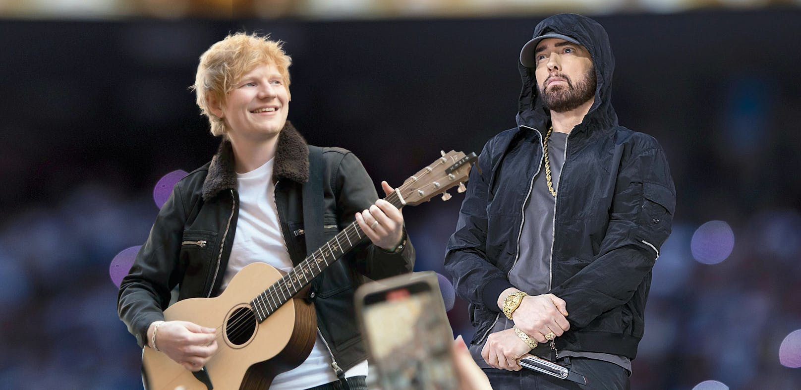 Eminem und Ed Sheeran sind gute Freunde