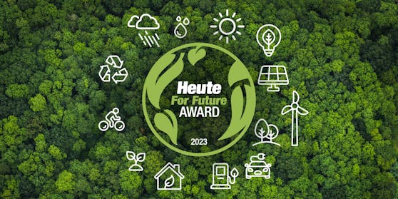 Heute For Future-Award: Die Tageszeitung "Heute" prämiert auch dieses Jahr die besten Klimaschutzprojekte.