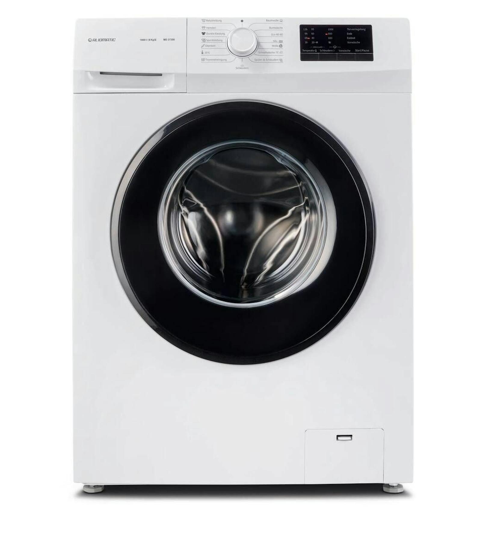 Die Waschmaschine wird um 118,99 Euro erhältlich sein (anstatt um 239 Euro).