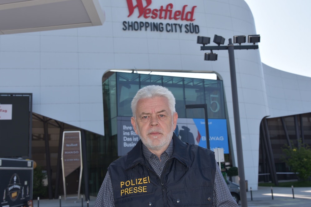 Polizeisprecher Johann Baumschlager: 