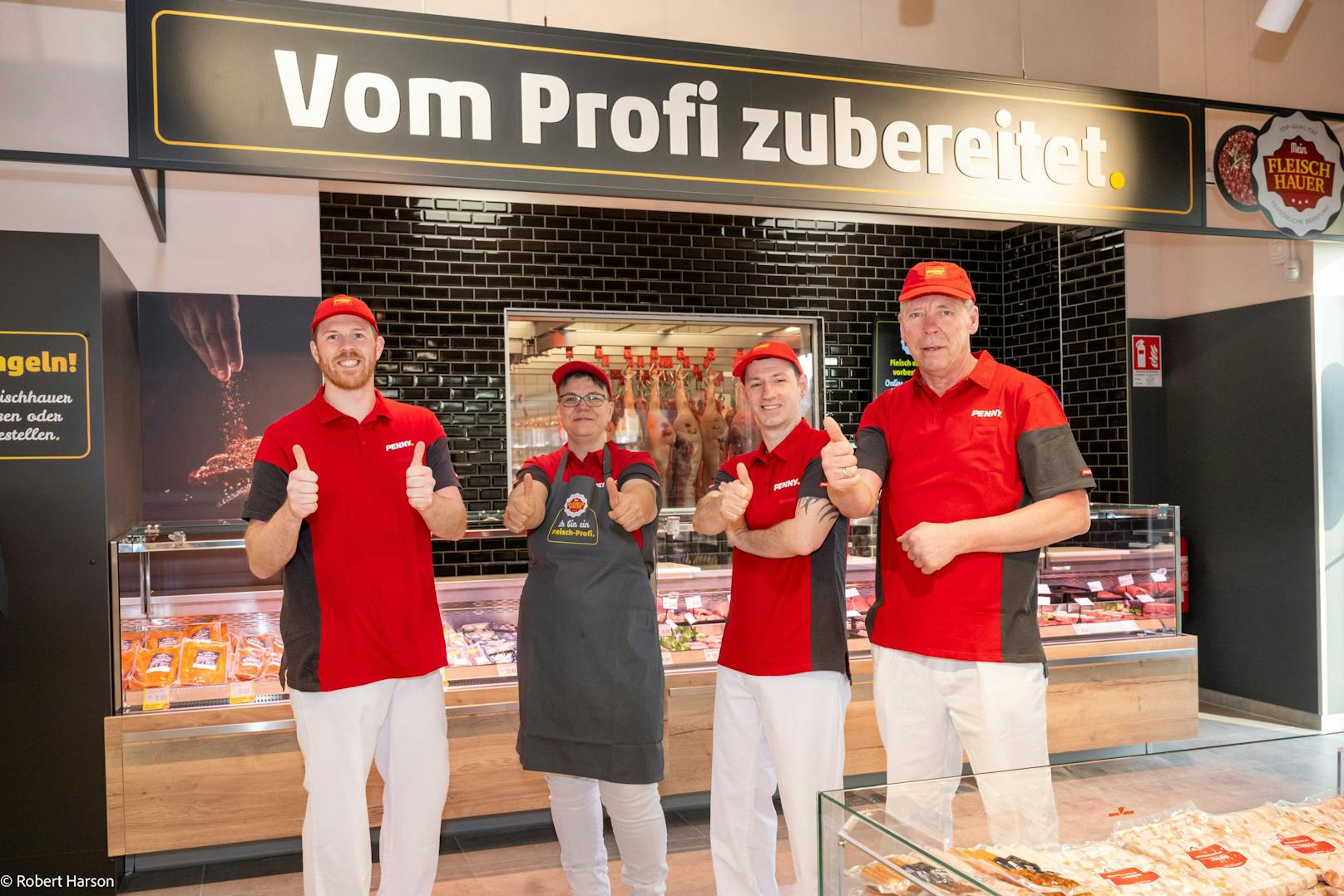 Im neuen PENNY Markt in Weppersdorf (Burgenland) gibt es sogar erstmals eine Bedientheke für Fleisch.
