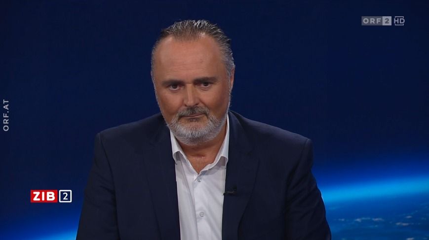 SPÖ-Landeshauptmann Hans Peter Doskozil zu Gast in der ORF-"ZIB2" am Dienstagabend.