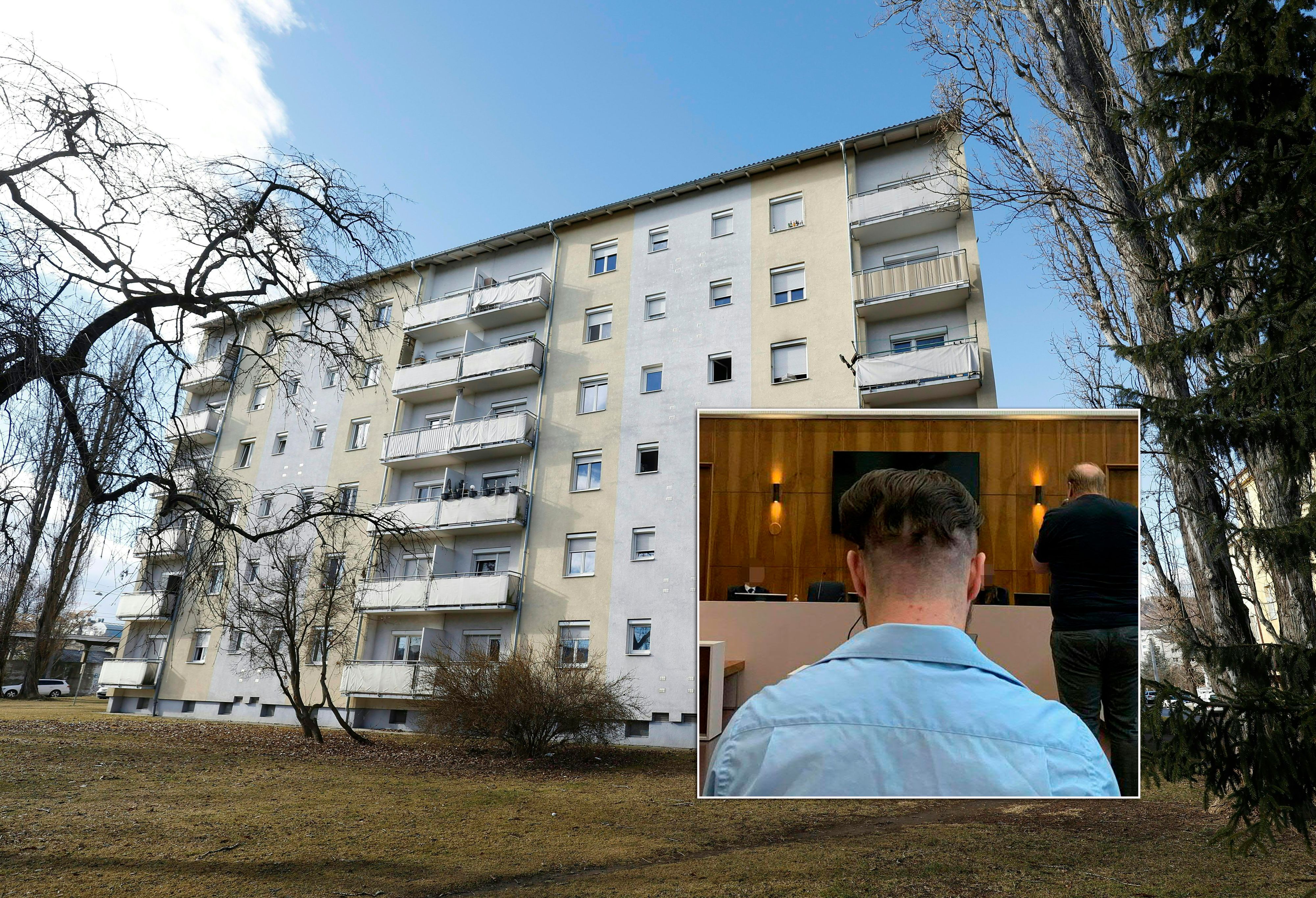 Ein 24-Jähriger steht in Graz vor Gericht. Er soll eine 41-jährige Frau erstochen haben.