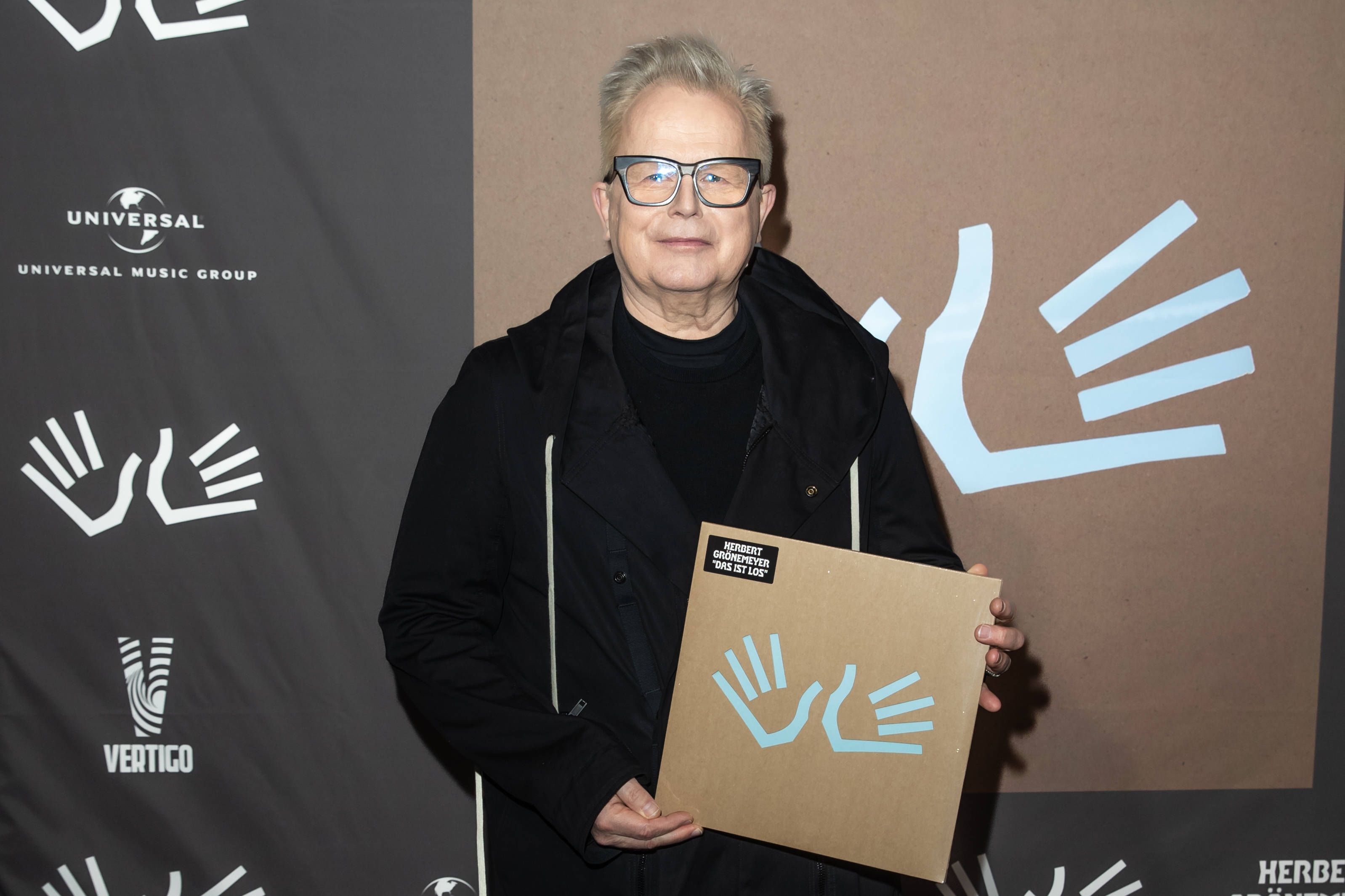 Grönemeyer mit seinem Album "Das ist los".