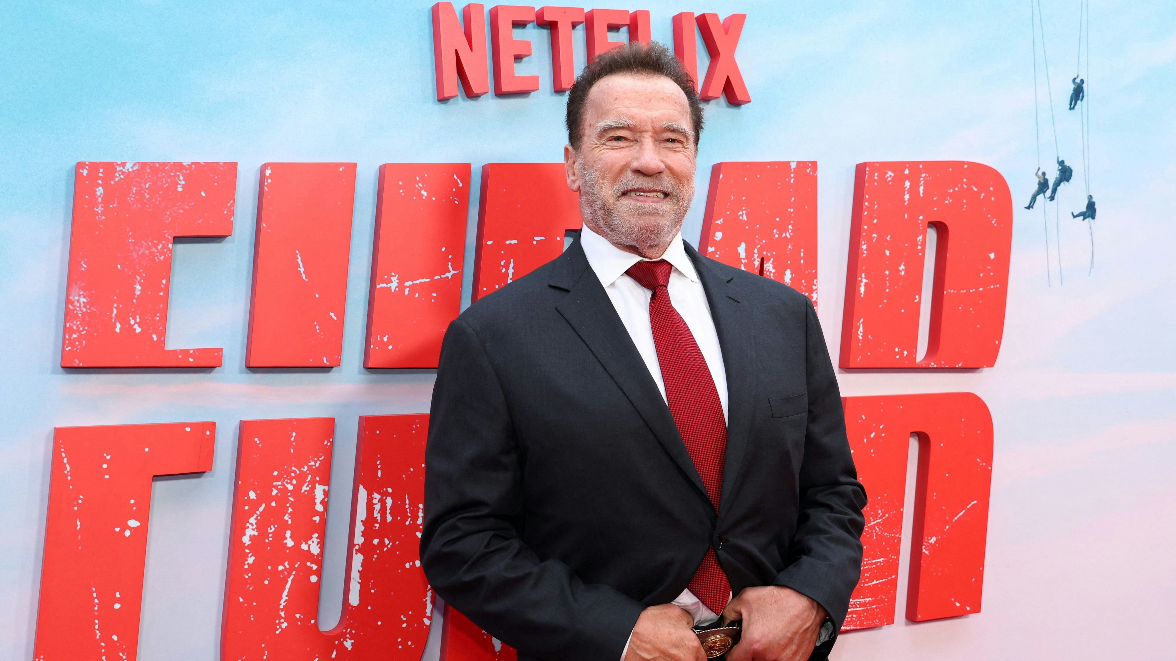 Cast member Arnold Schwarzenegger attends a premiere for the Netflix series "Fubar", in Los Angeles, California, U.S. May 22, 2023. REUTERS/Mario Anzuoni