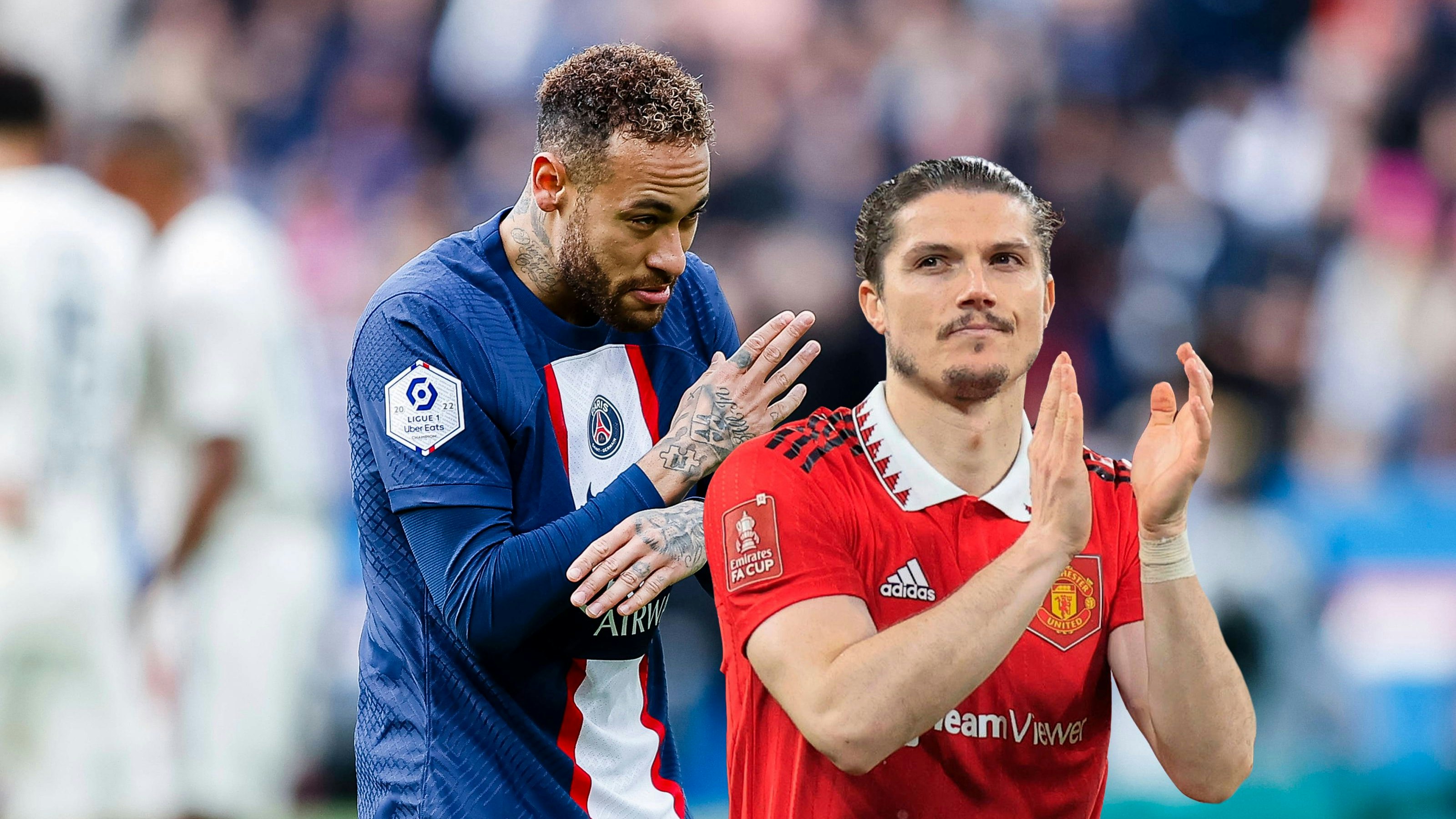 Manchester United könnte Neymar und Sabitzer verpflichten.