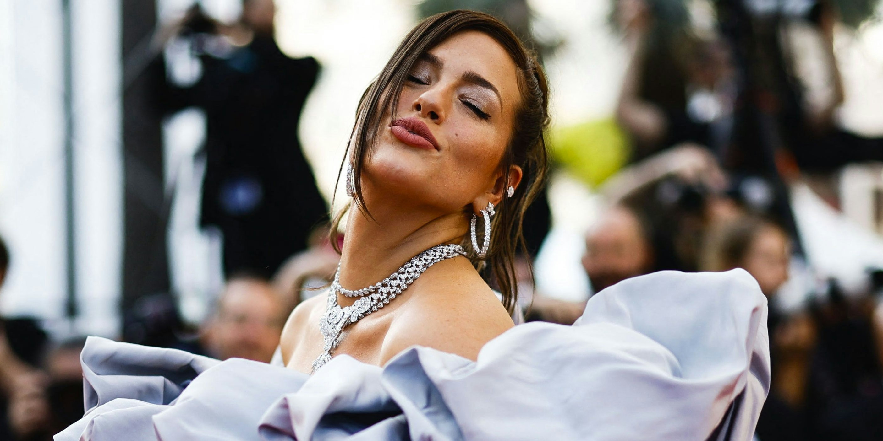 Ashley Graham ist anlässlich der 76. Filmfestspiele nach Cannes gereist.