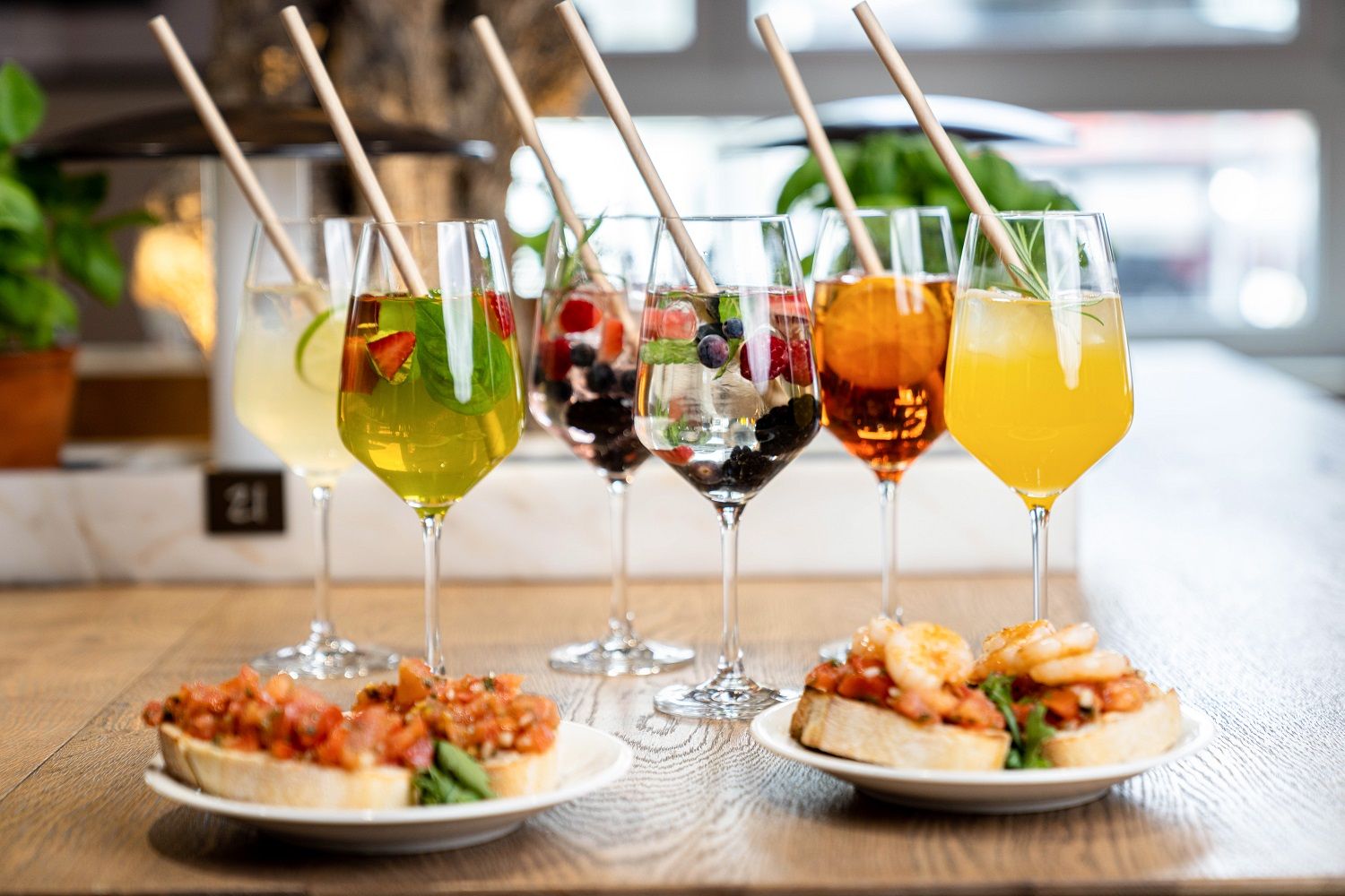 Neue Spritz-Karte mit Aperitivo-Snacks.