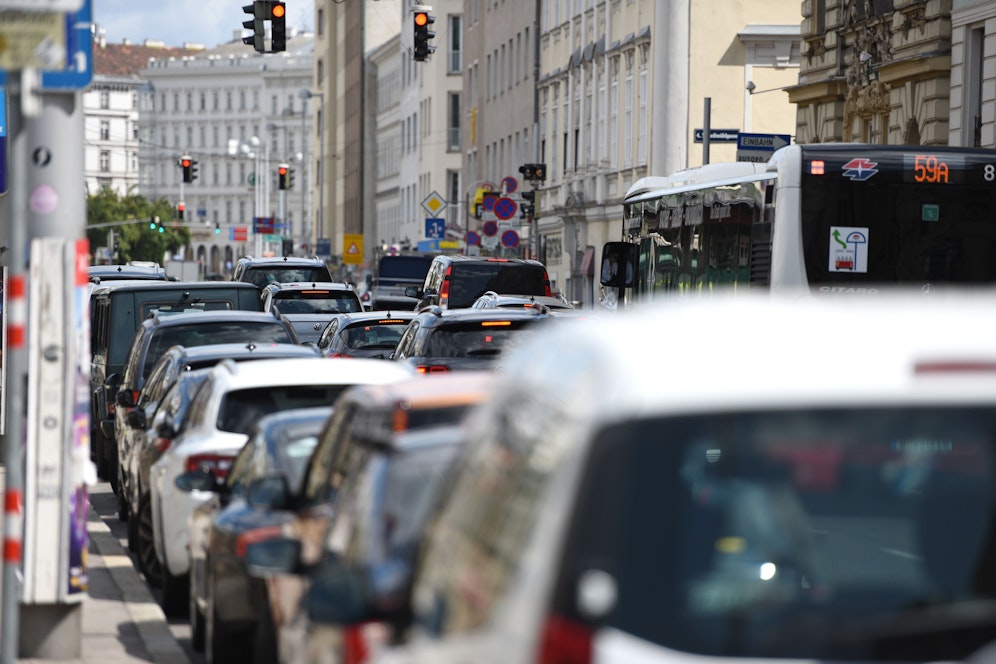 Am Nationalfeiertag wird es in Wien vermehrt zu Staus kommen.