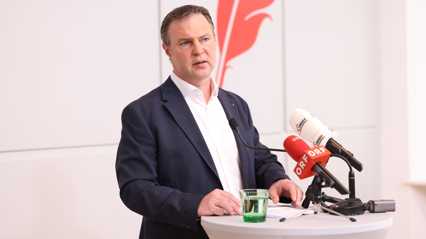 Andreas Babler betont, dass Einigkeit in der SPÖ das Wichtigste sei.