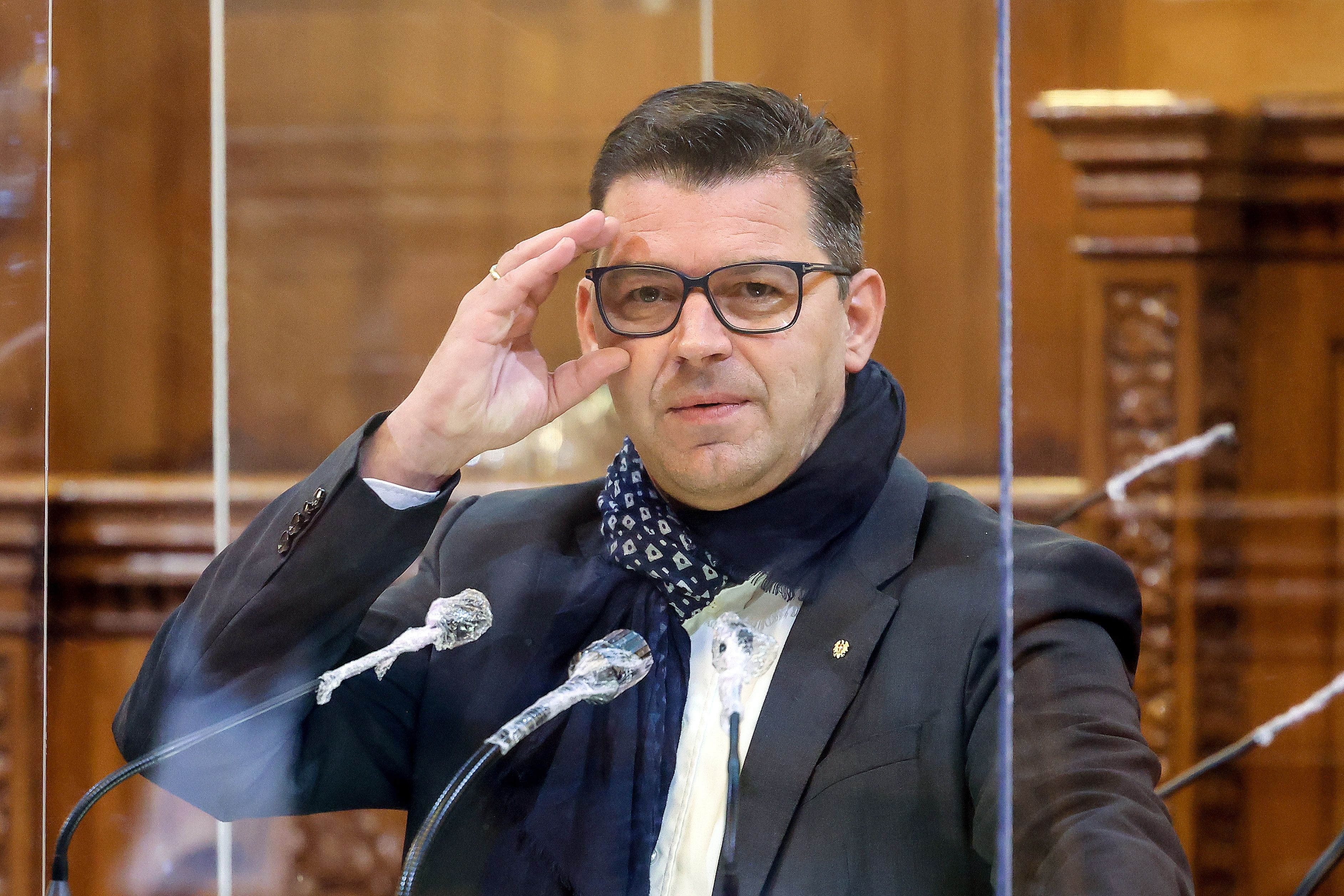 Abgeordneter zum Wiener Landtag und Gemeinderat Udo Guggenbichler (FPOe) 