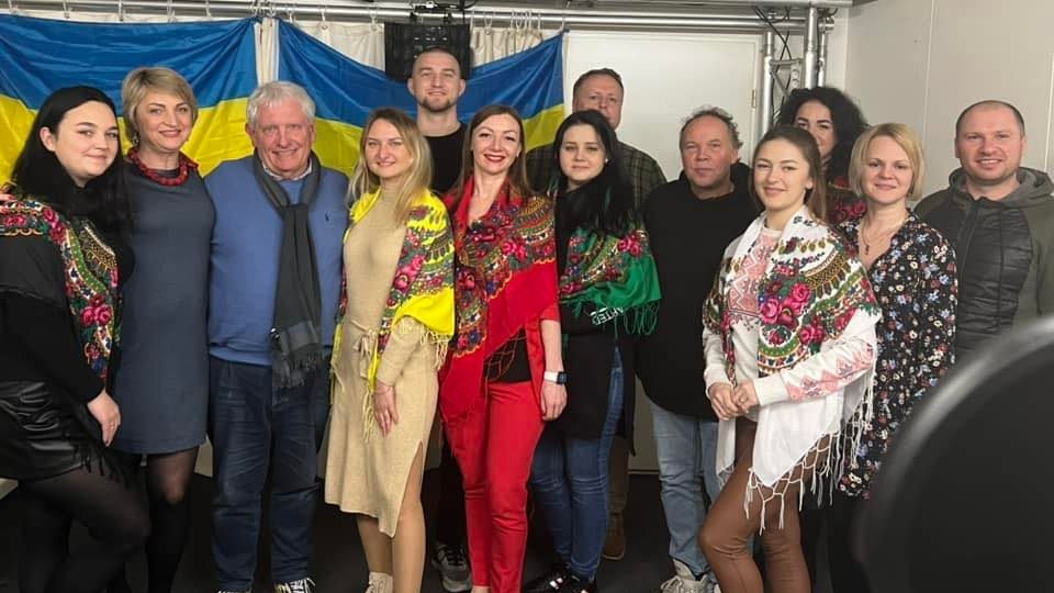 "Die Ukrainer" versuchen, die Botschaft des Friedens in die Welt zu tragen.