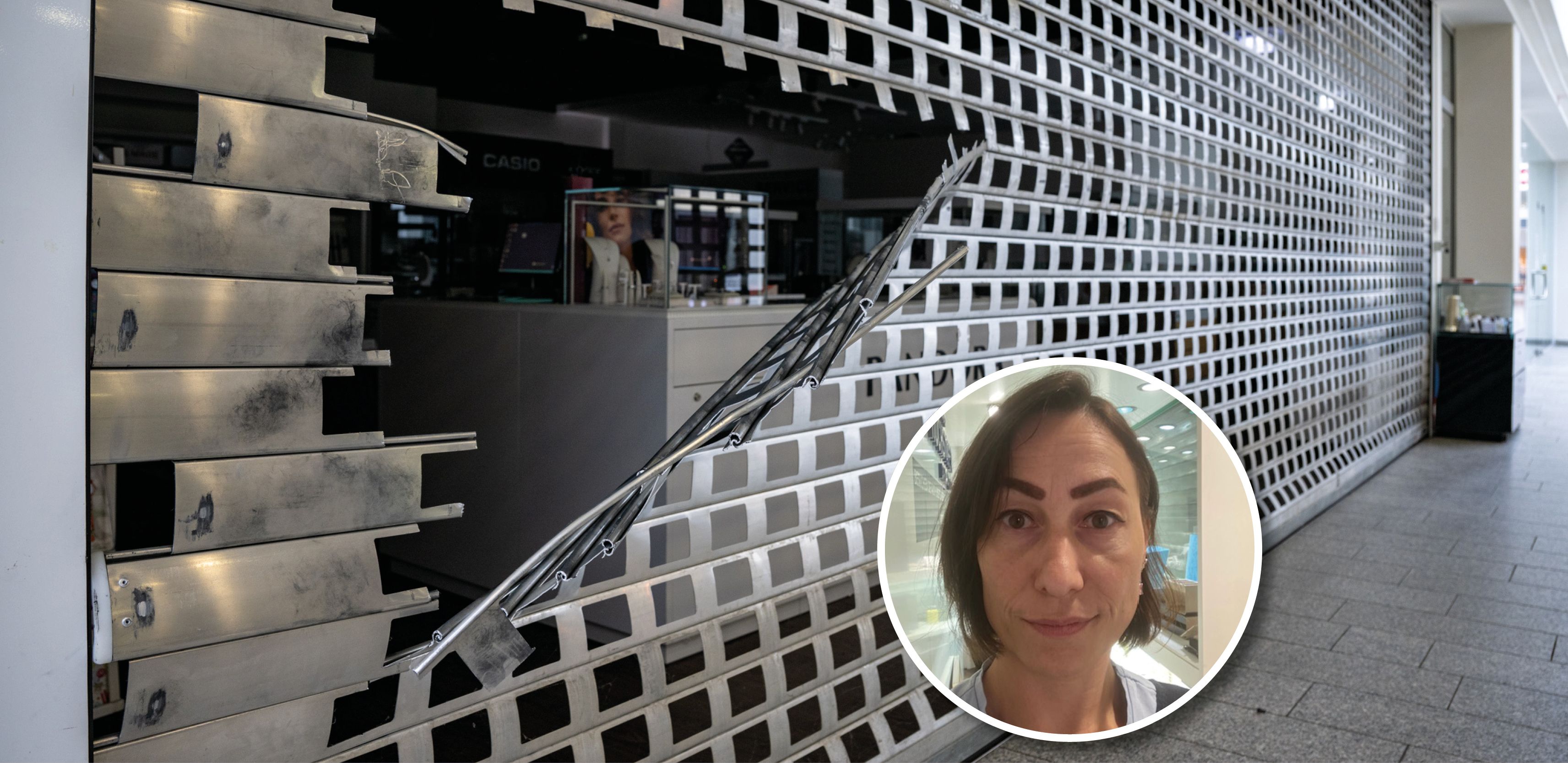 "Fast das ganze Lager ist weg", so Geschäftsinhaberin Verena Hochstöger über den fehlenden Goldschmuck.