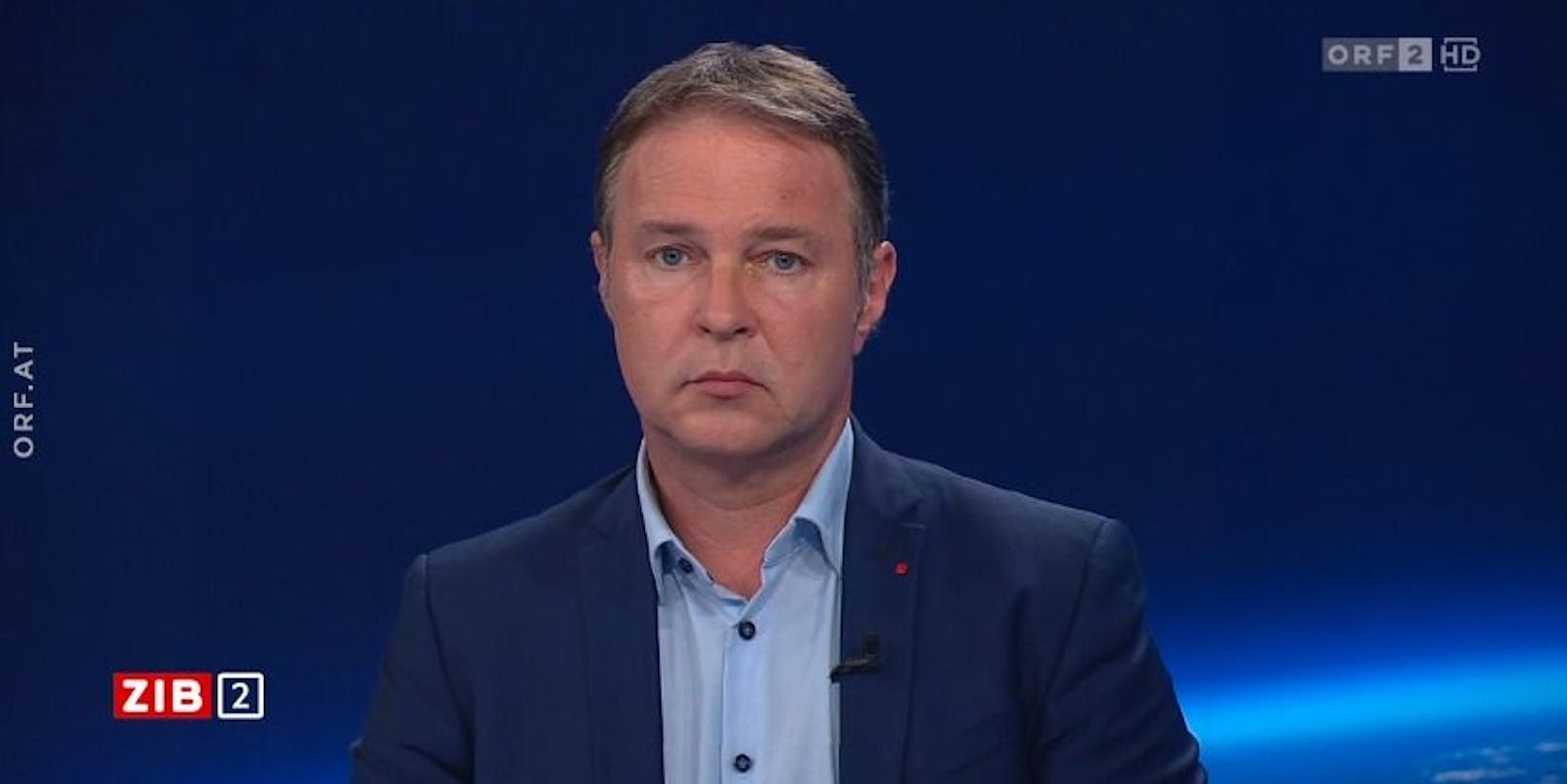SPÖ-Herausforderer Andreas Babler am Mittwochabend in der ORF-"ZIB2".