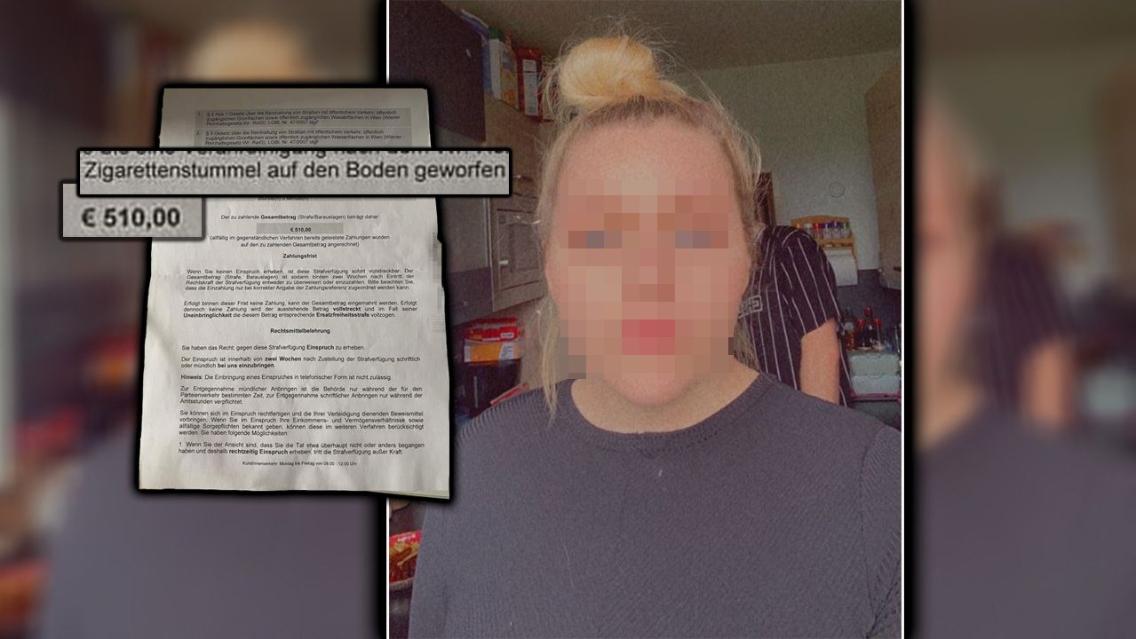 Wienerin wirft Zigarette weg, muss 510€ brennen
