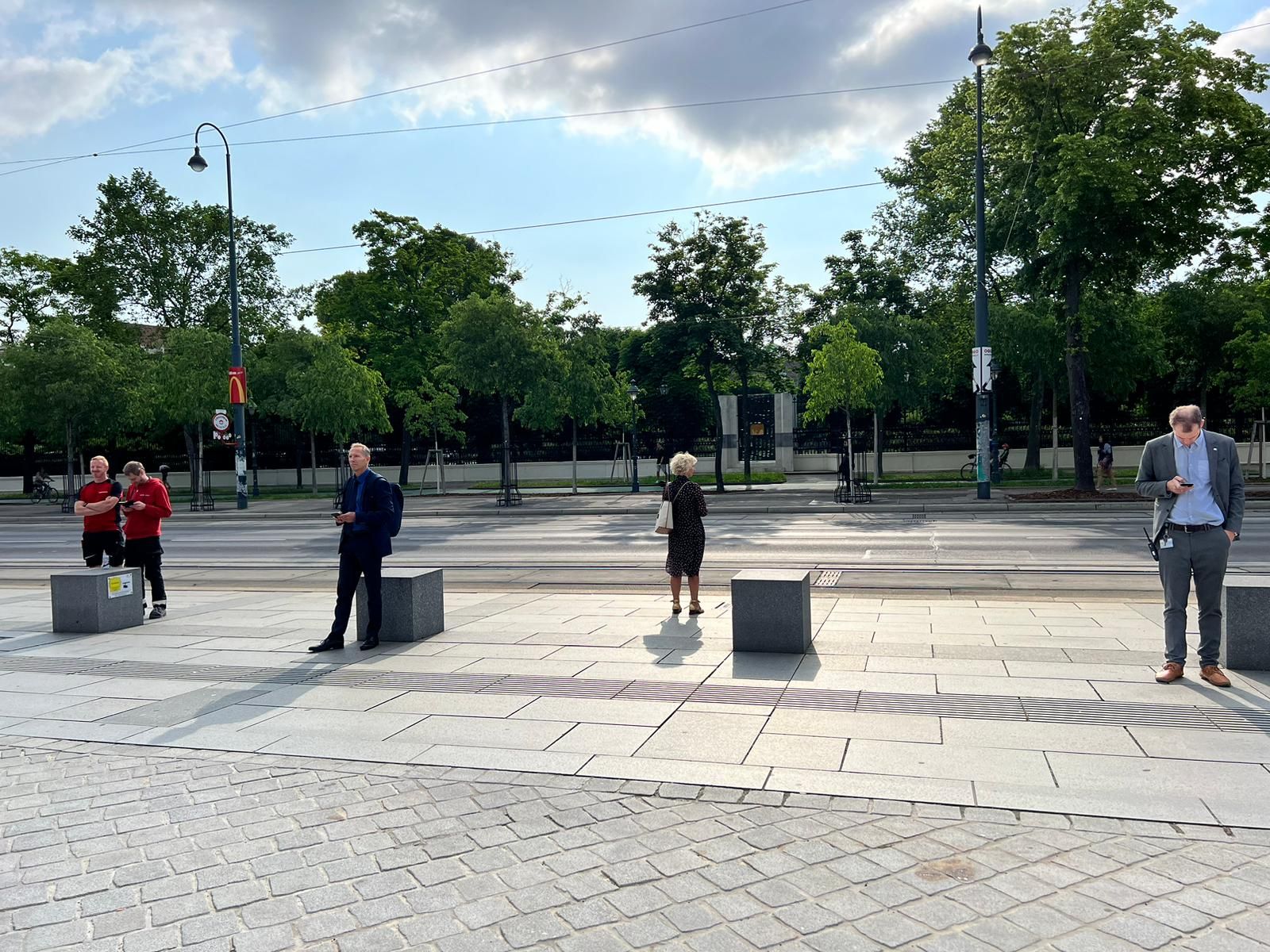 Viel Theater um nichts? Die Wiener schienen wenig interessiert an der Protest-Aktion.