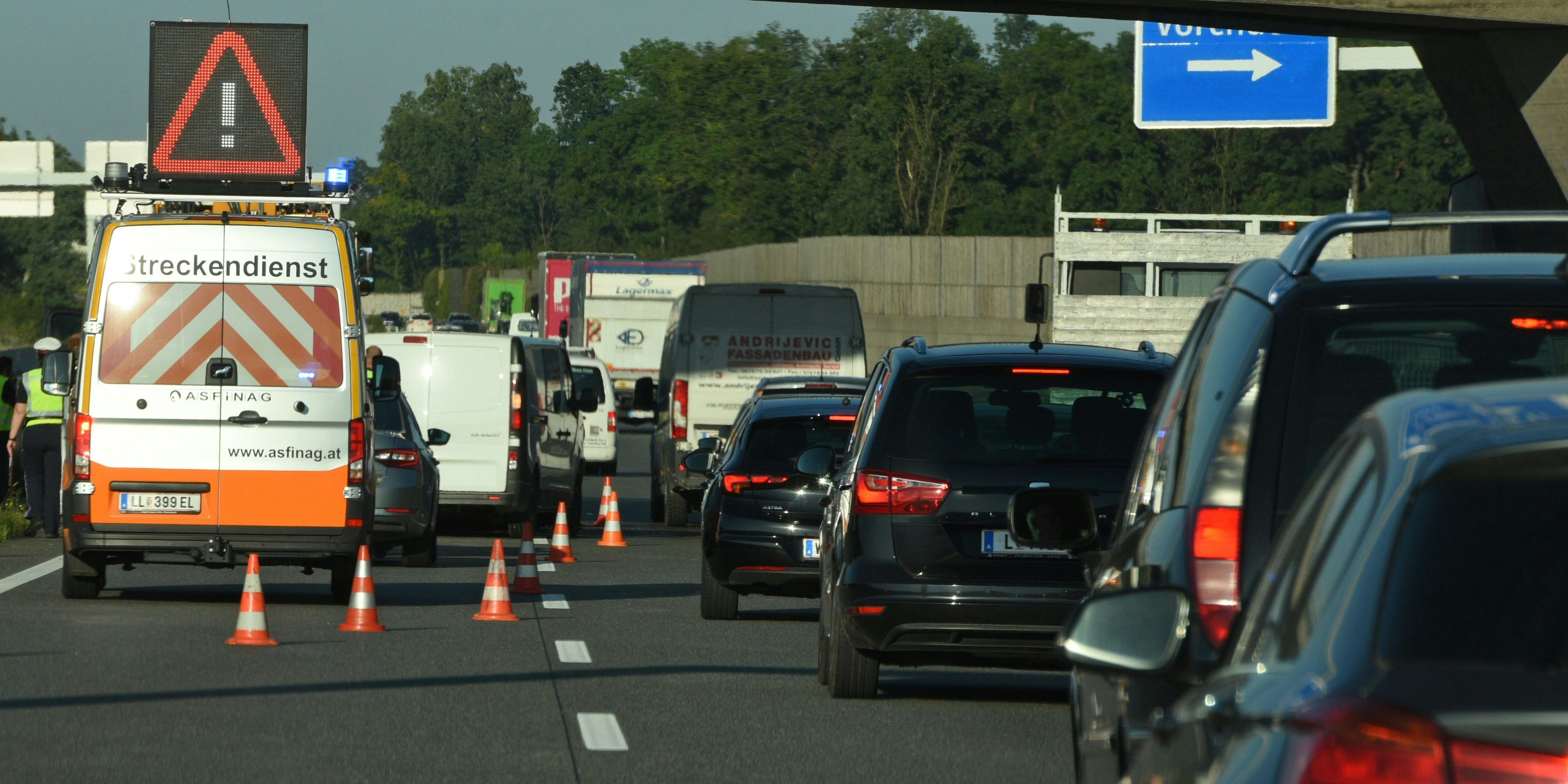 Auch Baustellen werden für Verzögerungen sorgen. (Symbolbild)