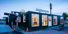 Burger aus dem Container: McDonald's Pop-Up eröffnet