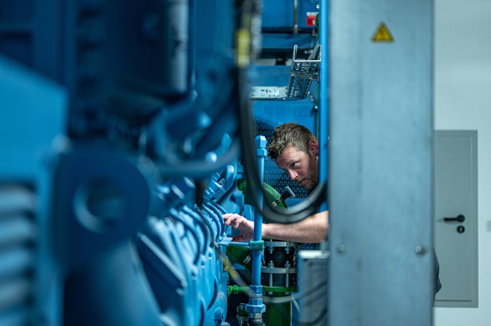 Die Stadt St. Pölten schaffte ein leistungsstarkes Dieselaggregat an.