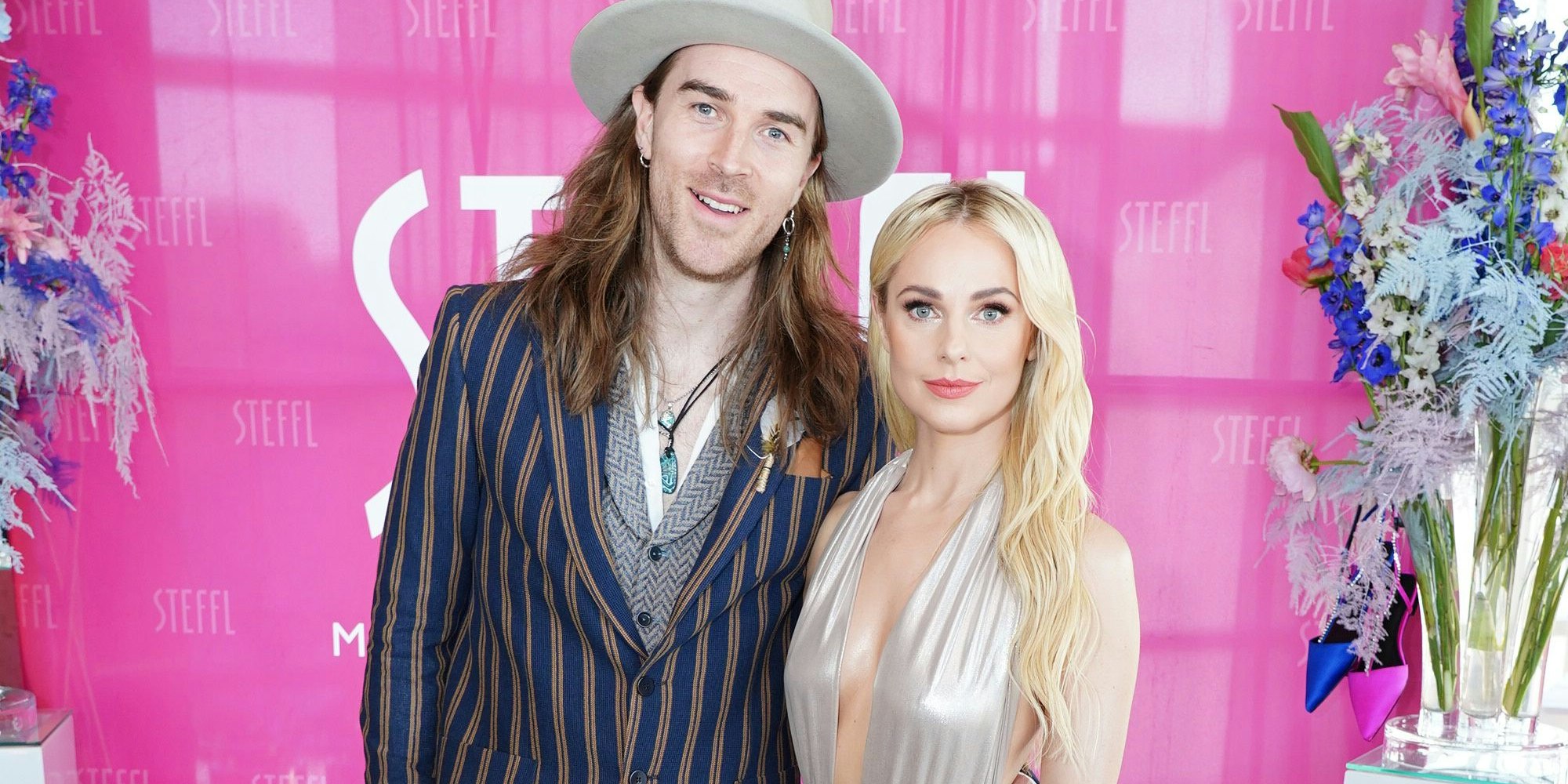 Silvia Schneider mit ihrem Freund Jamie Harrison.