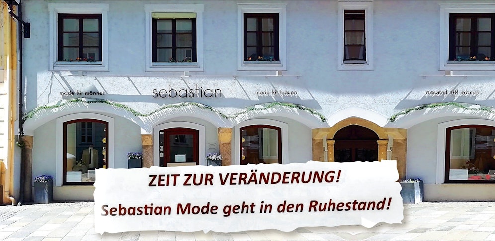 Das Modegeschäft Sebastian im Linzer Zentrum macht bald für immer zu.&nbsp;